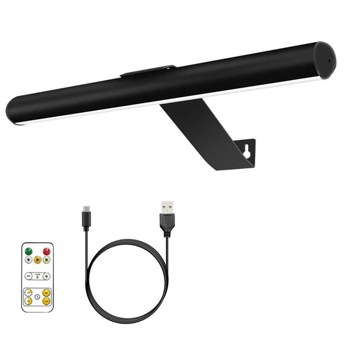 32cm Oval Magnetic Bathroom Mirror Light 3 Color Temperatures Picture Lamp with Remote - 1