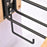 Tactical Equipment Wall Mount Storage Rack Wooden Helmet Holder Storage Organizer - Wood Color - 2