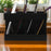 YH019-1 4 Slots Metal Straw Dispenser Organizer Rack Space Saving Kitchen Storage Shelf (Without Soft Magnetic Sheet) - 5