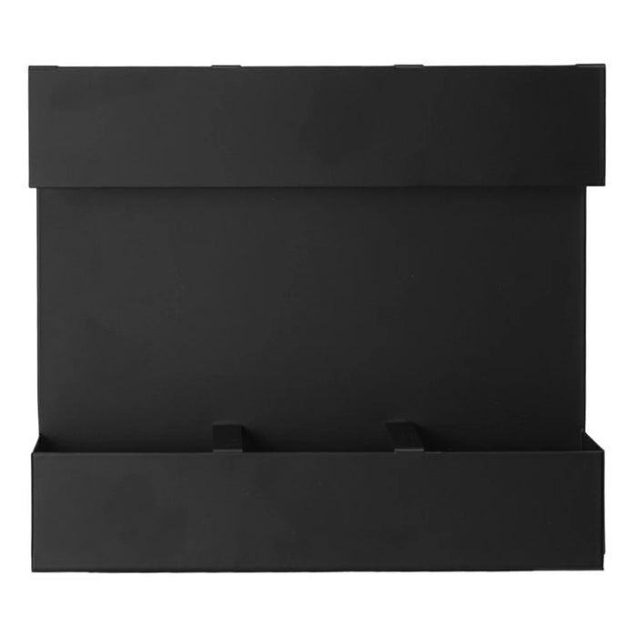 YH018-2 3 Slots Metal Straw Dispenser Organizer Rack Space Saving Kitchen Storage Shelf (With 9 Soft Magnetic Sheet) - 5