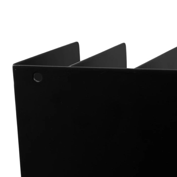 YH017 5 Slots Metal Desk Organizer File Sorter Space Saving Mail Document Storage Rack - 6