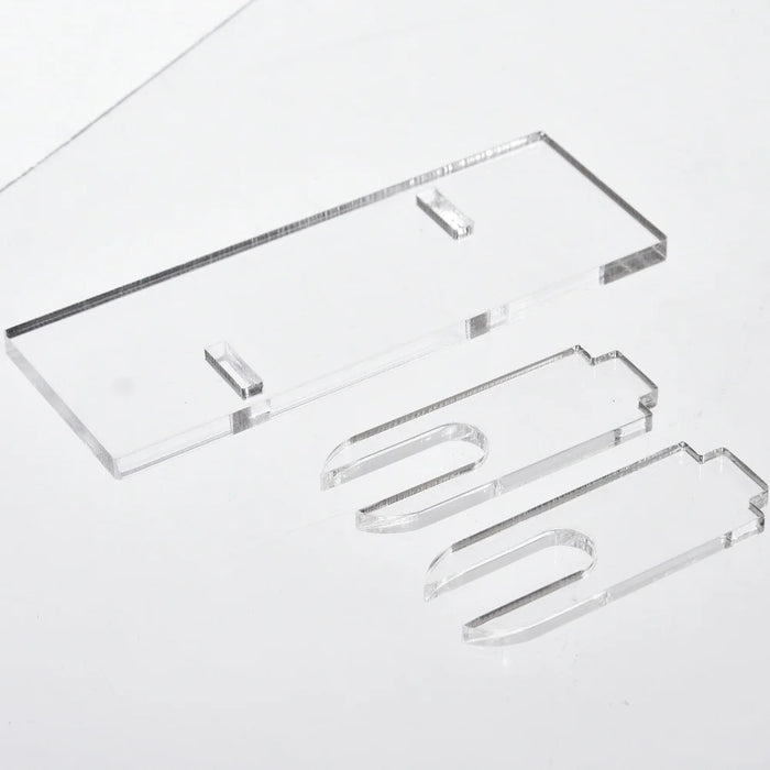Acrylic Folding Fan Display Stand Holder For Handheld Fans Organizer Assemblable Storage Rack Transparent Showcase - 3