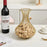 Wine Cork Storage Basket Iron Art Bottle Stopper Collector Container Bar Decor Organizer - Gold - 2