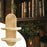 Bohemian Spiral Oval Design Wall Organizer Shelf Dual Layer Display Rack for Plants Books, Style A - 3