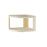 2 Tier Shoe Rack Home Entryway Corner Space Saving Narrow Shoe Organizer PP Storage Shelf - 1
