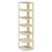 7 Tier Shoe Rack Home Entryway Corner Space Saving Narrow Shoe Organizer PP Storage Shelf - 1