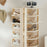 7 Tier Shoe Rack Home Entryway Corner Space Saving Narrow Shoe Organizer PP Storage Shelf - 3