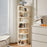 8 Tier Shoe Rack Home Entryway Corner Space Saving Narrow Shoe Organizer PP Storage Shelf - 2