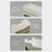 5-Tier Movable Classroom Desk Side Book Storage Rack PP Stationery Organizer without Drawer - 3