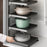 4-Tier Kitchen Pot Rack Carbon Steel Organizer Adjustable Under Sink Countertop Storage Shelf - Grey - 5