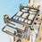 75cm Suction Cup Foldable Drying Net Carbon Steel Indoor Balcony Clothes Socks Drying Rack - 2