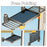 75cm Suction Cup Foldable Drying Net Carbon Steel Indoor Balcony Clothes Socks Drying Rack - 6