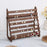 Wooden Earring Holder 7 Tier Jewelry Storage Rack Ear Studs Dangle Hoop Earrings Display Stand - 2