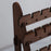 Wooden Earring Holder 7 Tier Jewelry Storage Rack Ear Studs Dangle Hoop Earrings Display Stand - 5