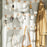 Creative Wall Mount Rack 5 Hooks No Drill Entryway Key Hanger Bedroom Door Storage Organizer - White - 2