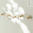 Creative Wall Mount Rack 5 Hooks No Drill Entryway Key Hanger Bedroom Door Storage Organizer - White - 3
