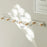 Creative Wall Mount Rack 7 Hooks No Drill Entryway Key Hanger Bedroom Door Storage Organizer - White - 6