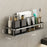 40cm Bathroom Storage Rack Wall Mounted Ventilated Draining Basket No Drill Organizer For Toiletries - 2