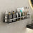 50cm Bathroom Storage Rack Wall Mounted Ventilated Draining Basket No Drill Organizer For Toiletries - 1