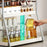 Kitchen Countertop Organizer 3-Tier 40cm Width Spice Rack Utensil Holder Knife Stand Multi-Function Storage Shelf - 4