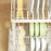 Kitchen Dish Drying Rack 2-Tier 40cm Width Multifunctional Shelf Drainer Kitchen Utensils Organizer - Black - 3