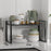 Kitchen Cabinet Organizer 25cm Height Shelf Rack Cookware Dish Storage Stand Spice Holder - Black - 7