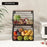 Wall Mounted Kitchen Storage Rack Large Size Thickened Iron Wood Organizer Foldable Vegetable Fruit Basket - 5