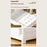Dual Layer Under Sink Organizer Storage Rack Kitchen Drainer Shelf - Black - 4