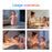 Erasable LED Note Board 3D Painting Night Light Rechargeable Memo Drawing Acrylic Sketch Board Gift - 6