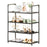 4-Tier Holes Board Shoe Rack Entryway Home Dorm Small Space Shoes Storage Organizer, 45cm Length - 1