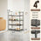 4-Tier Holes Board Shoe Rack Entryway Home Dorm Small Space Shoes Storage Organizer, 45cm Length - 5