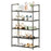 5-Tier Holes Board Shoe Rack Entryway Home Dorm Small Space Shoes Storage Organizer, 45cm Length - 1