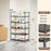 5-Tier Holes Board Shoe Rack Entryway Home Dorm Small Space Shoes Storage Organizer, 45cm Length - 6
