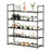 5-Tier Holes Board Shoe Rack Entryway Home Dorm Small Space Shoes Storage Organizer, 63cm Length - 1