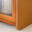 Single Door 50cm Desktop Storage Cabinet Tea Set Display Holder Organizer for Kitchenware / Cosmetics / Cups - Net - 5