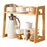 60cm Bamboo Mug Holder Organizer Kitchen Countertop Tea Coffee Cup Storage Shelf - Wood Color - 1