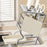 Stainless Steel Kitchen Knife Holder Organizer Countertop Multifunctional Utensil Storage Rack - Beige - 4