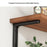 40x30cm Wall Mounted Shelf Wooden Board Storage Rack for Living Room / Bedroom / Office - Walnut - 2