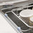 Kitchen Sink Dish Drying Rack 30-42cm Expandable Drainer Organizer with Anti Slip Silicone Pad - 3
