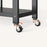 Folding Kitchen Storage Rack 3-Tier Microwave Stand Multi-Function Organizer Shelf - White - 2