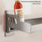 25x60cm Kitchen Storage Rack Wall Mounted Spice Organizer Holder with Hooks - 4