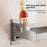 Spice Storage Holder 35x80cm Wall Mounted No Drill Kitchen Organizer Display Rack - 4
