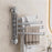 Suction Cup Rotatable Towel Rack 4 Bars 32cm No Drilling Bathroom Hanger - Tarnish - 7