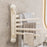Suction Cup Rotatable Towel Rack 5 Bars 32cm No Drilling Bathroom Hanger - White - 6