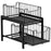 Kitchen Sink Under Cabinet Organizer 2-Tier Pull Out Storage Rack for Kitchenware - 1