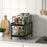 Kitchen Sink Under Cabinet Organizer 2-Tier Pull Out Storage Rack for Kitchenware - 4