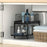 Kitchen Sink Under Cabinet Organizer 2-Tier Pull Out Storage Rack for Kitchenware - 5