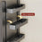 3 Tier Refrigerator Side Storage Rack Organizer Kitchen Spice Holder Shelf (3 Basket) - Tarnish - 3