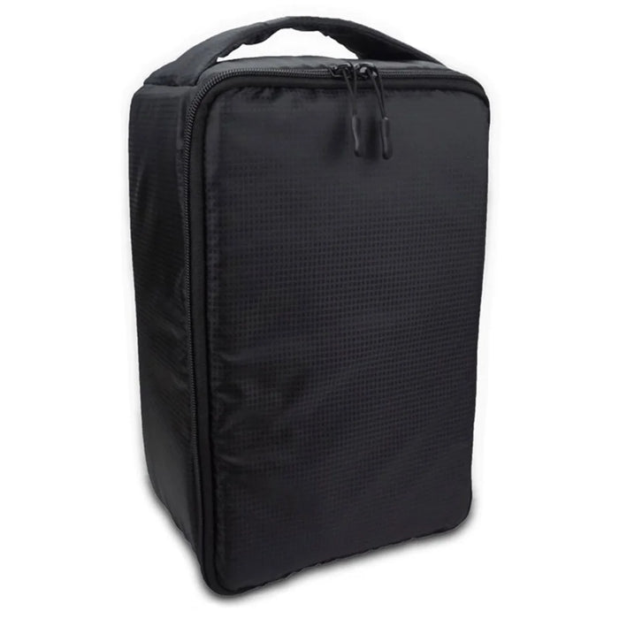 J1009 Polyester Waterproof Backpack DSLR Camera Backpack Camera Carrying Bag Outdoor Travel Shoulders Bag, Size: L - Black - 1