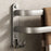 40cm Double Bar Aluminum Towel Rack Wall Mounted No Drilling Bathroom Towel Shelf Hanger - 2